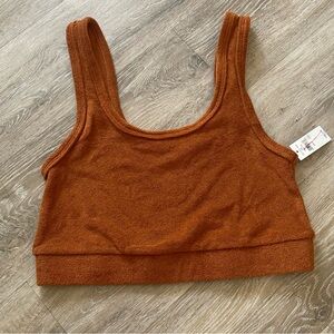 Aerie Rust casual top